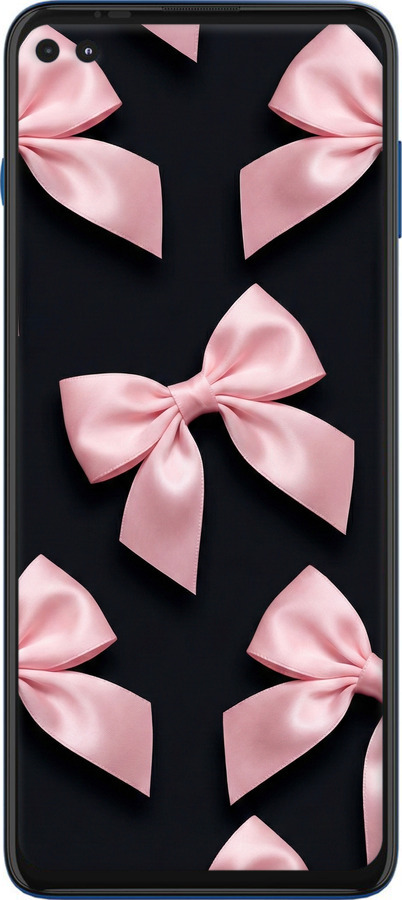 Силіконовий чехол Coquette Ribbons Dark Coquette для Motorola G100 - 6767u-2359 изображение 