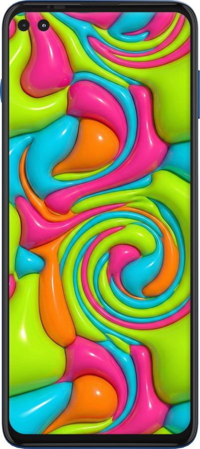 Силиконовый чехол Y2K Jelly Dream для Motorola G100 - 6780u-2359 изображение 