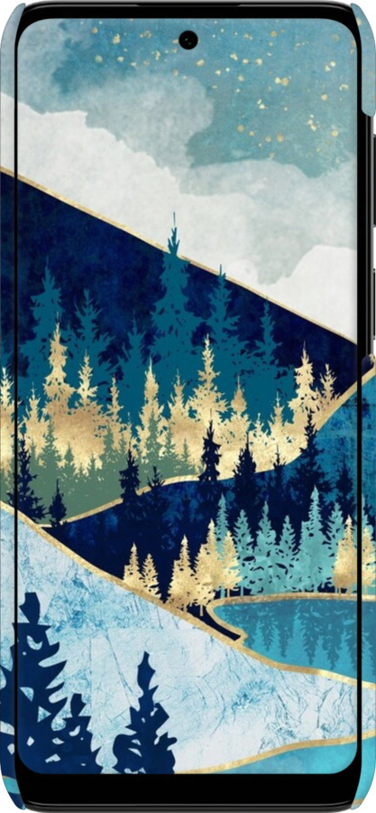 3D пластиковый матовый чехол № 5428 для Motorola G22 - 5428m-2681 изображение 