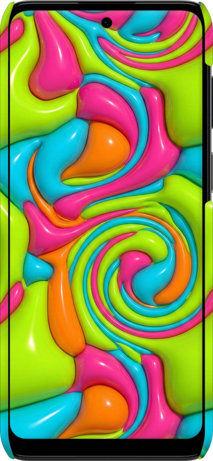 3D пластиковий матовий чехол Y2K Jelly Dream для Motorola G22 - 6780m-2681 изображение 