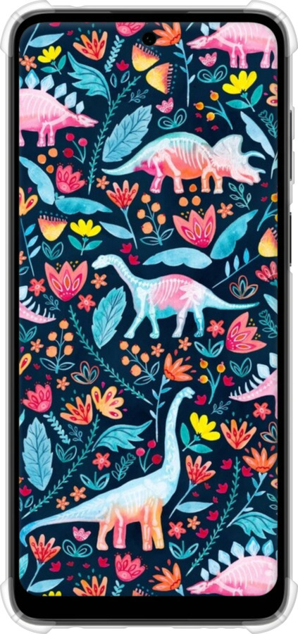 Силіконовий протиударний с посиленими кутами чехол № 5415 для Motorola G22 - 5415sp-2681 изображение 