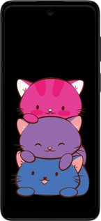Силиконовый чехол Милые кошки для Motorola G22 - 6518u-2681 изображение 