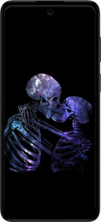 Силиконовый чехол С изображением скелета для Motorola G22 - 6537u-2681 изображение 