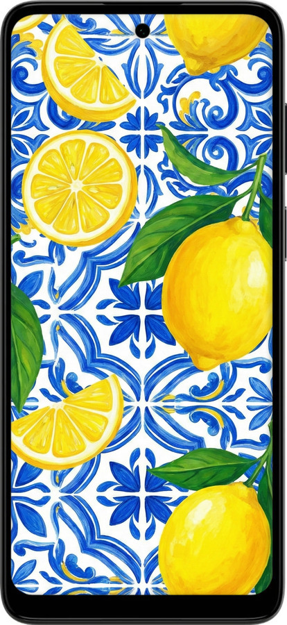 Силиконовый чехол Grocery Girl Italian Summer для Motorola G22 - 6766u-2681 изображение 