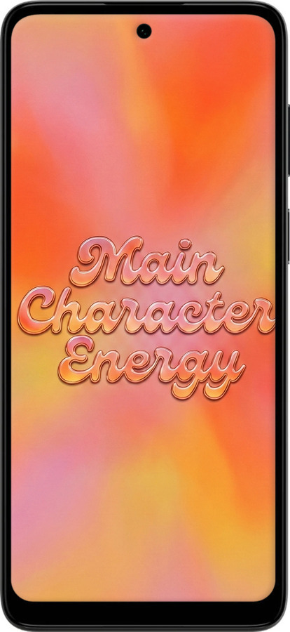 Силіконовий чехол Aura Gradient Main Character Energy Aesthetic Y2K для Motorola G22 - 6783u-2681 изображение 