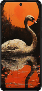 TPU чехол Лебедь для Motorola G32 - 5964b-2845 изображение 