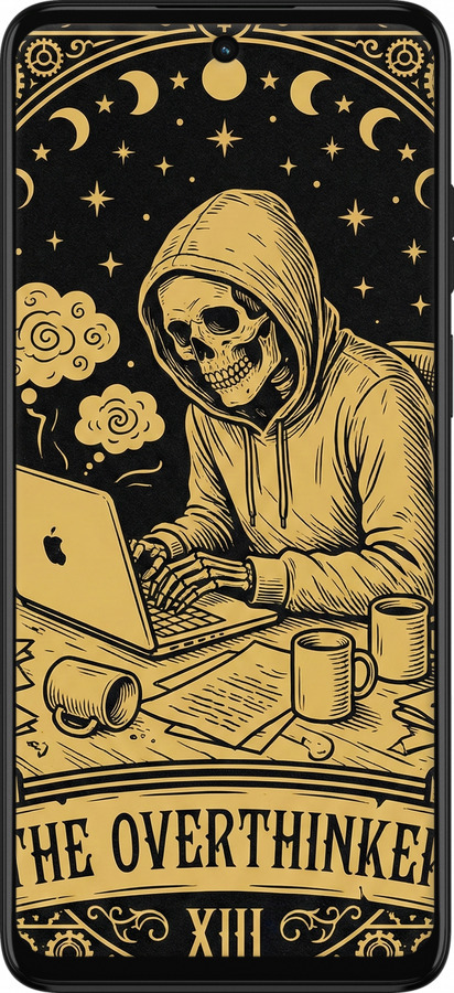 TPU чехол The Overthinker для Motorola G32 - 6774b-2845 изображение 