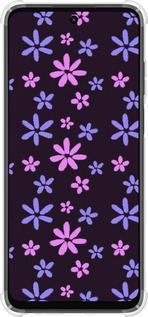 Силикон с усиленными углами чехол с  цветами для Motorola G32 - 6258sp-2845 изображение 