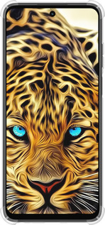 Силикон с усиленными углами чехол Леопард для Motorola G32 - 6611sp-2845 изображение 