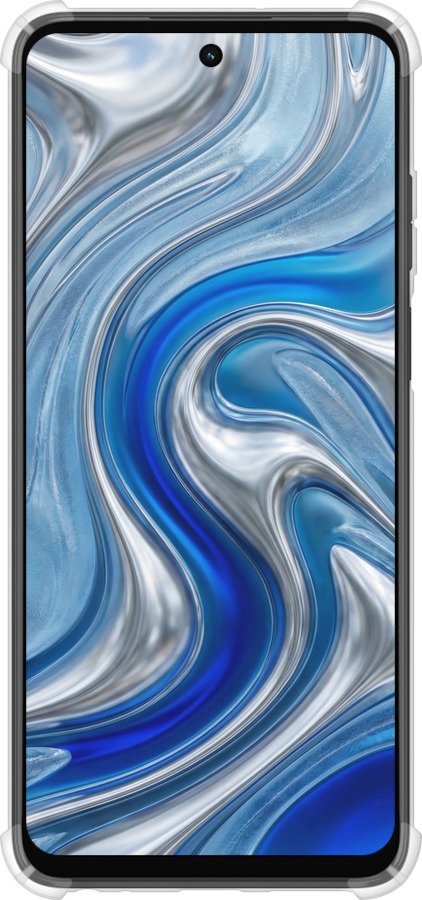 Силикон с усиленными углами чехол Liquid Chrome для Motorola G32 - 6781sp-2845 изображение 