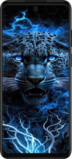 Силиконовый чехол Ледяной леопард для Motorola G32 - 6460u-2845 изображение 
