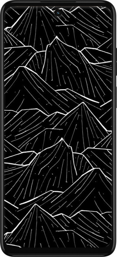 Силиконовый чехол С изображением Темных гор для Motorola G32 - 6489u-2845 изображение 