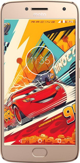 Силиконовый чехол Тачки для Motorola Moto G5 PLUS - 6288u-1038 изображение 