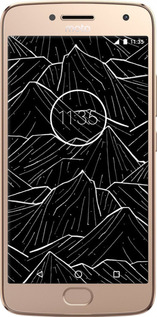 2D пластиковий чехол Із зображенням Темних гір для Motorola Moto G5 PLUS - 6489t-1038 изображение 