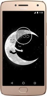 2D пластиковый чехол Лунные объятия для Motorola Moto G5 PLUS - 6508t-1038 изображение 