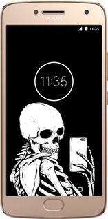 2D пластиковый чехол Скелет делает Selfie для Motorola Moto G5 PLUS - 6535t-1038 изображение 