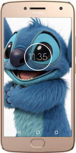 2D пластиковий чехол Стіч 1 для Motorola Moto G5 PLUS - 6686t-1038 изображение 