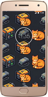 2D пластиковый чехол Autonomous Zone для Motorola Moto G5 PLUS - 6771t-1038 изображение 