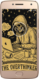 Силиконовый чехол The Overthinker для Motorola Moto G5 PLUS - 6774u-1038 изображение 