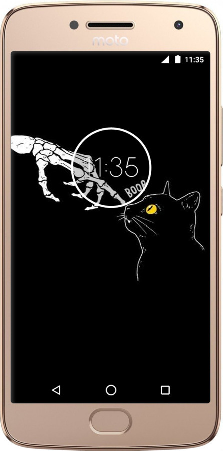 2D пластиковый чехол Кошка для Motorola Moto G5 PLUS - 6505t-1038 изображение 