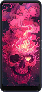Силіконовий чехол Череп арт для Motorola G50 - 6385u-2354 изображение 