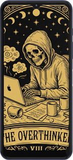 Силіконовий чехол The Overthinker для Motorola G50 - 6774u-2354 изображение 