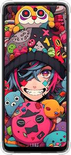 Силикон с усиленными углами чехол Аниме парень для Motorola G60 - 6317sp-2467 изображение 