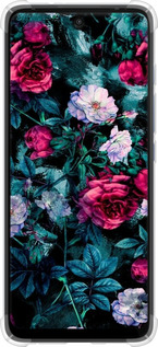 Силикон с усиленными углами чехол Сад и розы для Motorola G60 - 6483sp-2467 изображение 