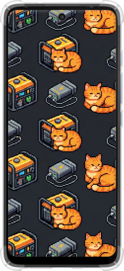 Силикон с усиленными углами чехол Autonomous Zone для Motorola G60 - 6771sp-2467 изображение 