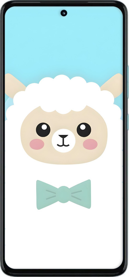 TPU чехол Милий баранчик для Motorola G72 - 6355b-2859 изображение 