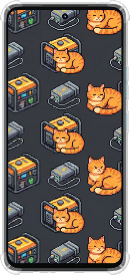 Силикон с усиленными углами чехол Autonomous Zone для Motorola G72 - 6771sp-2859 изображение 