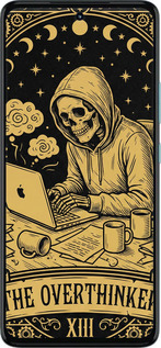 Силиконовый чехол The Overthinker для Motorola G72 - 6774u-2859 изображение 