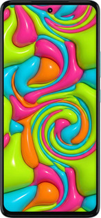 Силиконовый чехол Y2K Jelly Dream для Motorola G72 - 6780u-2859 изображение 