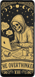 Силиконовый чехол The Overthinker для Motorola G73 - 6774u-3196 изображение 