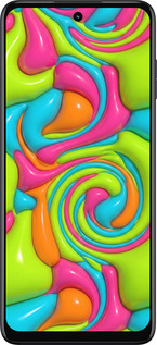 Силиконовый чехол Y2K Jelly Dream для Motorola G73 - 6780u-3196 изображение 