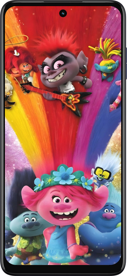 Силиконовый чехол Троли для Motorola G73 - 6343u-3196 изображение 