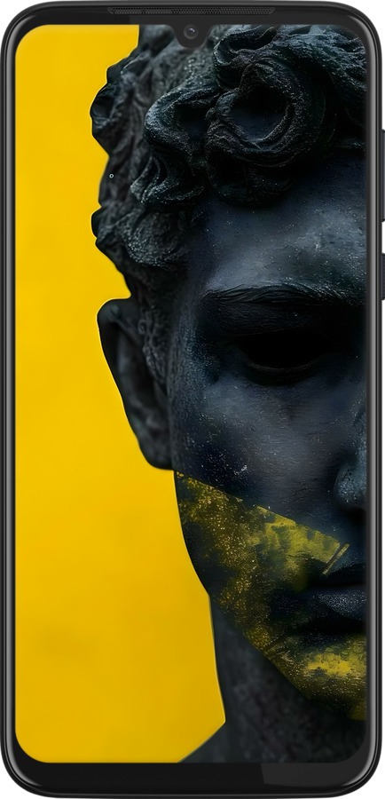 Силіконовий чехол Статуя арт для Motorola G8 Plus - 6330u-1837 изображение 