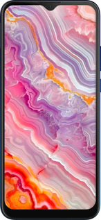 Силиконовый чехол Мрамор 2 для Motorola G8 Power Lite - 6307u-2032 изображение 