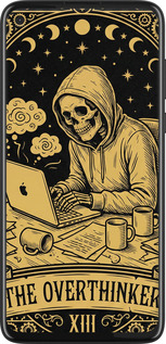 Силиконовый чехол The Overthinker для Motorola G8 Power - 6774u-1940 изображение 