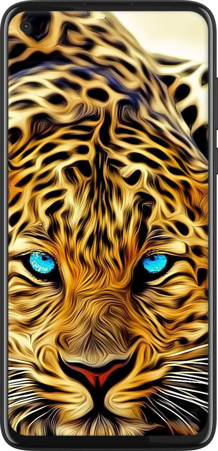 Силіконовий чехол Леопард для Motorola G8 Power - 6611u-1940 изображение 