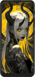 Силиконовый чехол Аниме демон 2 для Motorola G9 Play - 6309u-2105 изображение 