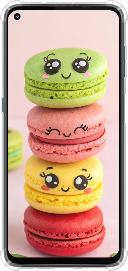 Силикон с усиленными углами чехол Печенье для Motorola G9 Plus - 6693sp-2104 изображение 