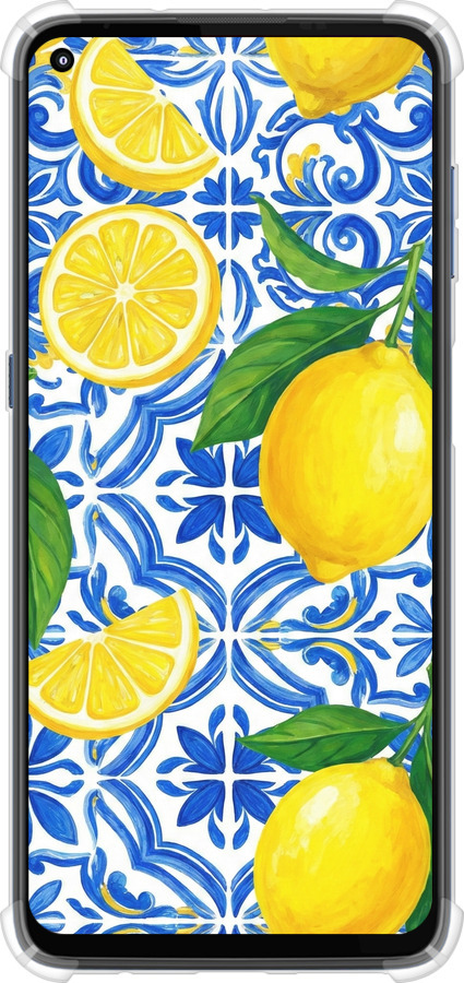 Силикон с усиленными углами чехол Grocery Girl Italian Summer для Motorola G9 Plus - 6766sp-2104 изображение 