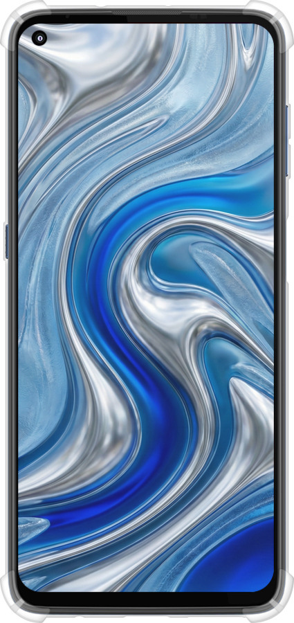 Силикон с усиленными углами чехол Liquid Chrome для Motorola G9 Plus - 6781sp-2104 изображение 