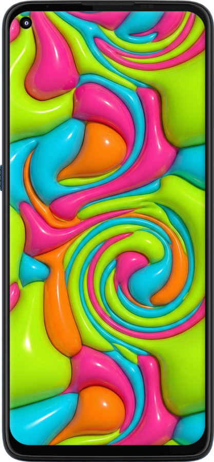 Силиконовый чехол Y2K Jelly Dream для Motorola G9 Plus - 6780u-2104 изображение 