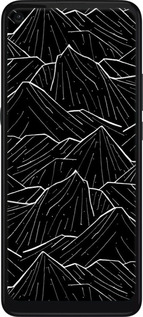 Силиконовый чехол С изображением Темных гор для Motorola G9 Power - 6489u-2229 изображение 