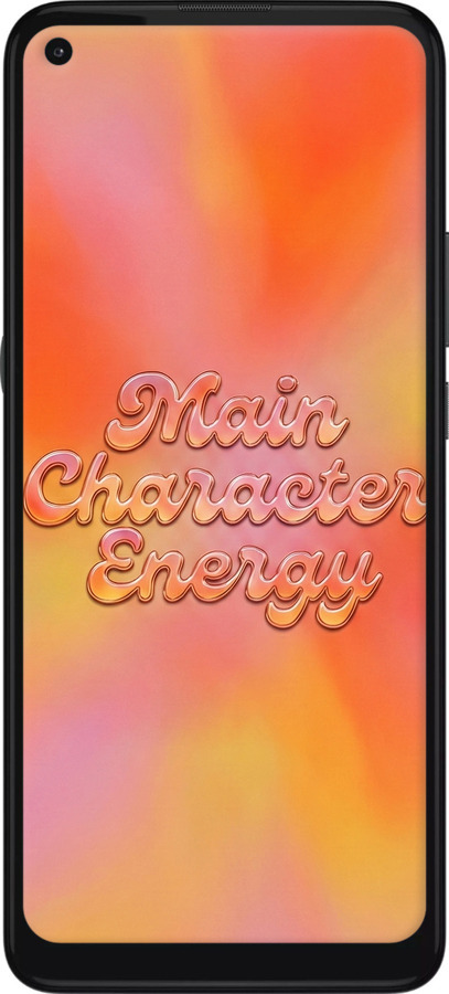 Силиконовый чехол Aura Gradient Main Character Energy Aesthetic Y2K для Motorola G9 Power - 6783u-2229 изображение 