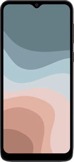 TPU чехол С синими и розовыми волнами в стиле ретро для Motorola Moto E13 - 6532b-3053 изображение 