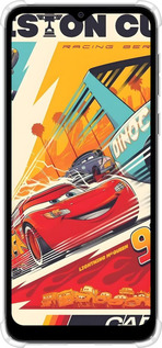 Силикон с усиленными углами чехол Тачки для Motorola Moto E13 - 6288sp-3053 изображение 