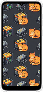 Силикон с усиленными углами чехол Autonomous Zone для Motorola Moto E13 - 6771sp-3053 изображение 